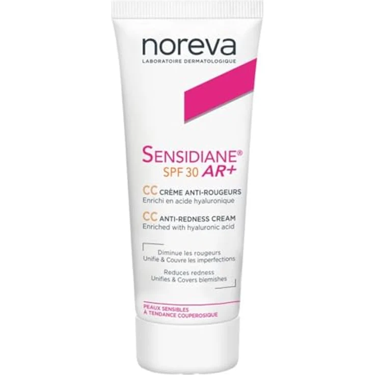 Noreva Sensidiane AR+ CC Cream, getönte Tagescreme gegen Rötungen mit SPF 30, 40 ml – Bild 2