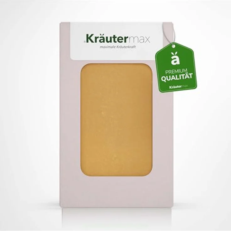 Kräutermax Propolis Pflanzenöl Seife 1 x 100 g, Handseife mit natürlichen Inhaltsstoffen und rückfettender Wirkung – Bild 1
