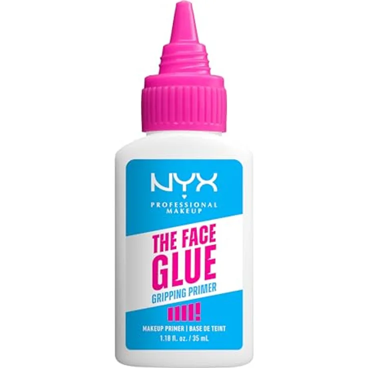 NYX Professional Makeup The Face Glue Primer, Make-up Grundierung für glatte Haut, 35 ml