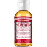DR BRONNERS Liquid Soap Rose, 200 g