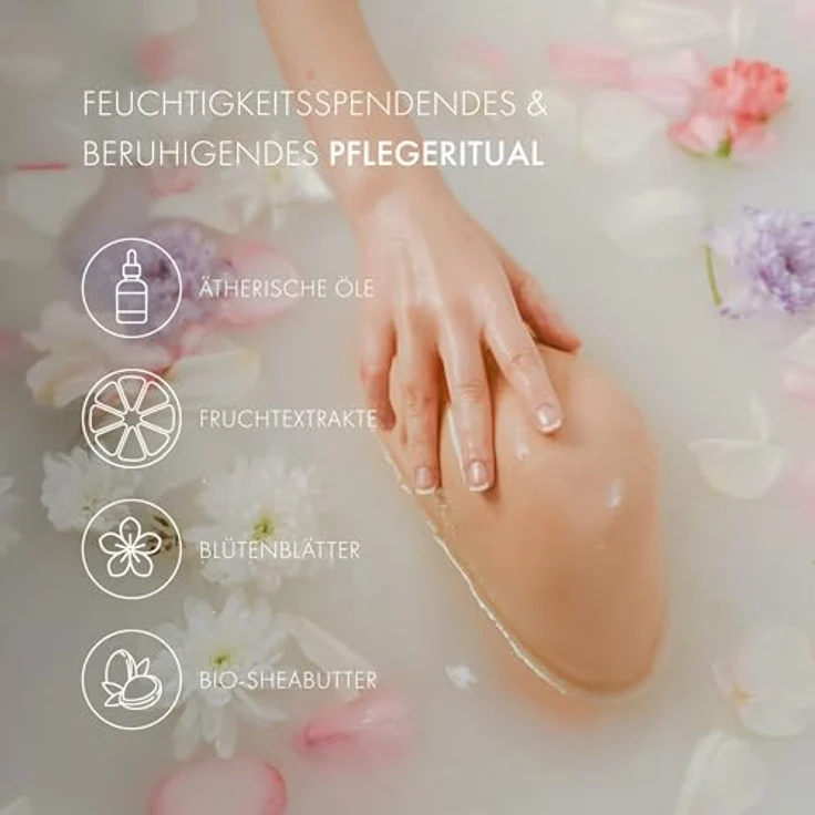 Satin Naturel Bio Badekugeln Divine Moments Geschenk-Set 6Tlg. – Bild 6