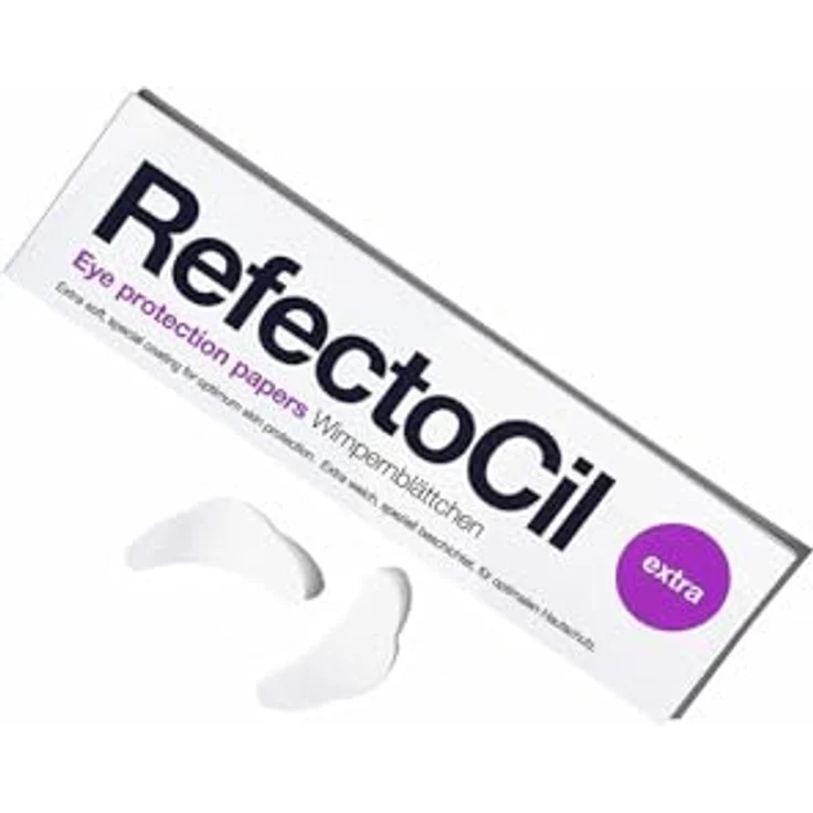 RefectoCil Augen Wimpern Wimpernblättchen extra weich 80 Stk. Wimpern, Dekorative Kosmetik Make-up Accessoires – Bild 2
