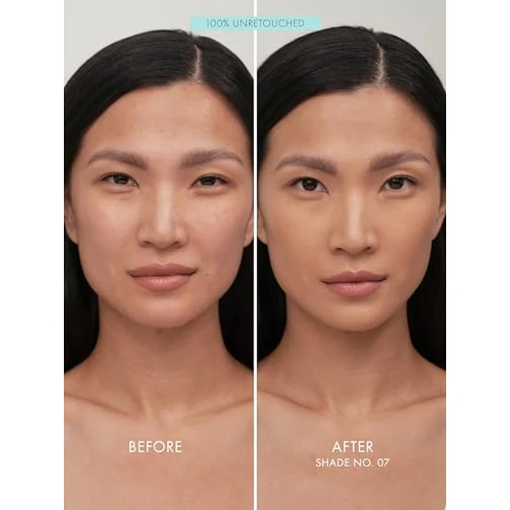 Sweed Glass Skin Foundation 30 ml, federleichte Flüssigformel mit gesundem Glow, 07 Medium Light N/W – Bild 2
