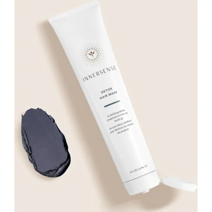 Innersense Organic Beauty Detox Hair Mask, klärende Haarkur mit Aktivkohle, 177 g – Bild 7