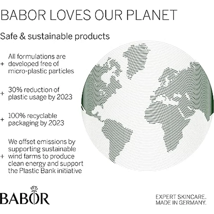 BABOR Natural Cleansing Bar für ölige Haut und Mischhaut, Feste Gesichtsreinigung für einen geklärten Teint, Mit Aloe Vera und Baobaböl, mit Aufbwahrungsdose, 1 x 65g – Bild 4