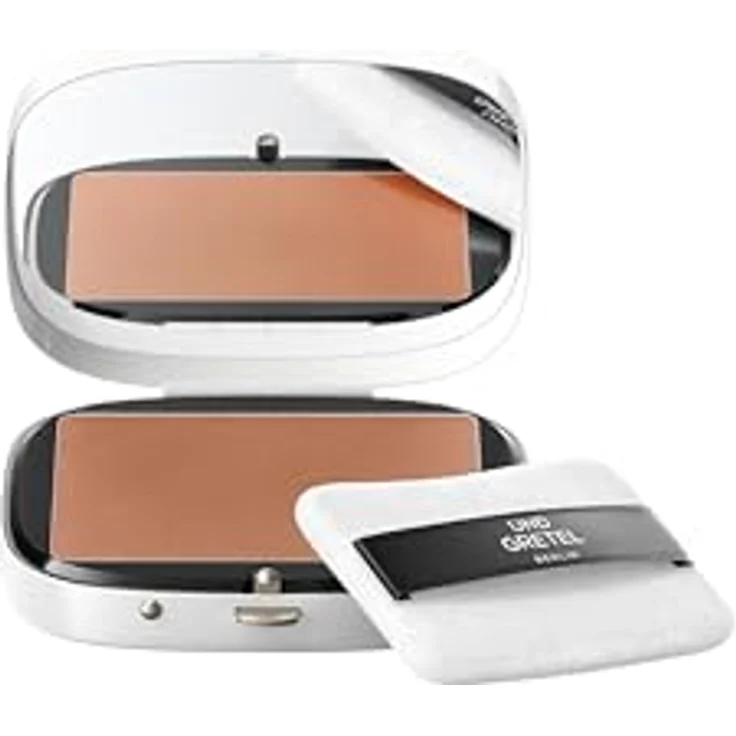 uG UND GRETEL BERLIN ILGE Translucent Setting Powder Tanned 02 - 6,5 g - Mittelbraunes Puder mit Kamillenextrakt und Avocadoöl – Bild 1