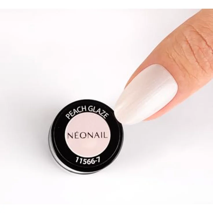 NÉONAIL UV Nagellack 7,2 ml - Peach Glaze - Perlmuttfarbe mit hoher Deckkraft und langanhaltender Maniküre bis zu 21 Tage – Bild 3
