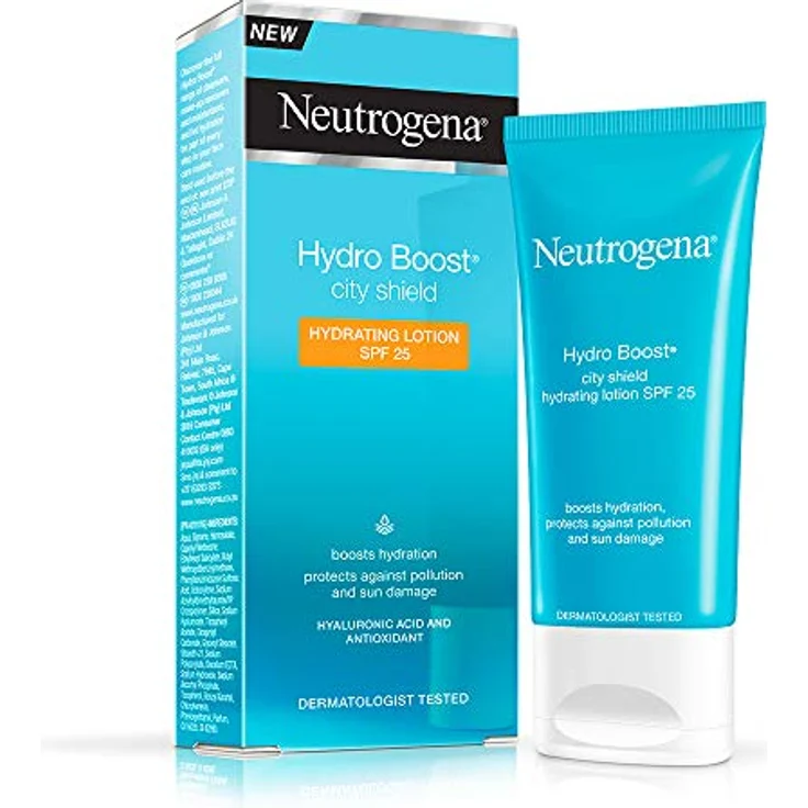 Neutrogena Hydro Boost City Shield Hydrating Lotion SPF25 Feuchtigkeitsspendende und schützende Gesichtscreme 50 ml für Frauen – Bild 2