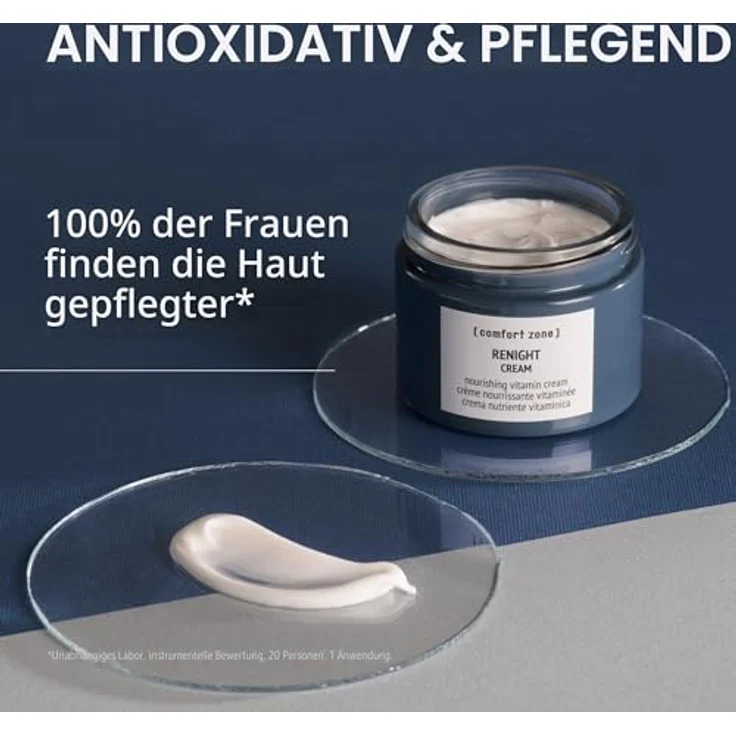 comfort zone RENIGHT Cream 60 ml, nährende Nachtpflege mit Goji-Beeren und Tomaten-Extrakt – Bild 3