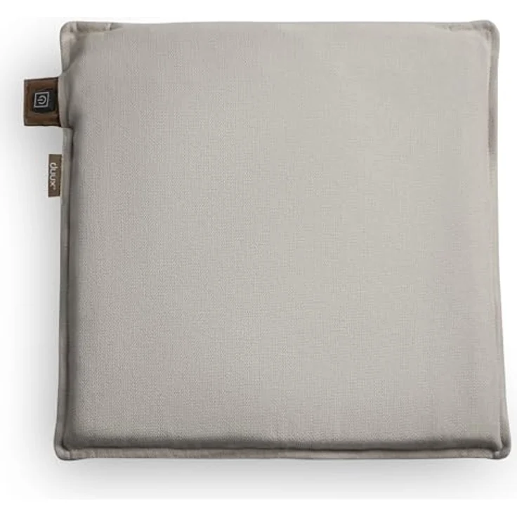 Duux Mellow Beheiztes Sitzkissen, Kabellos mit 3 Heizstufen, 10.000mAh Akku, Wasserabweisend & waschbar, Memory Foam, 40x40 cm, Grau – Bild 1