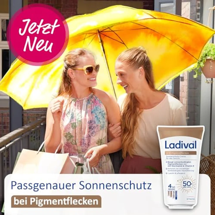Ladival Anti-Pigmentflecken Sonnencreme Gesicht LSF 50+, UV-Schutz mit Niacinamid und Vitamin E, 4-fach Zellschutz, dermatologisch getestet, 50ml – Bild 3