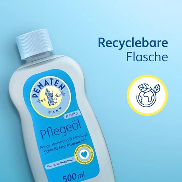 Penaten Klassik Pflegeöl Babyöl 500 ml - Preisvergleich – Bild 4
