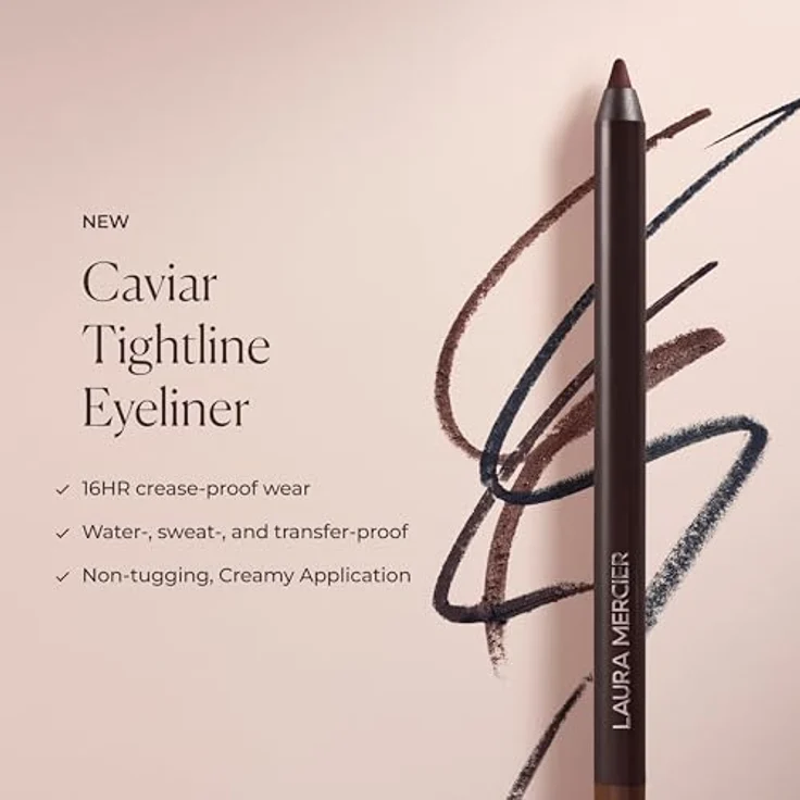 Laura Mercier Caviar Eyeliner Smoke, Eyeliner mit Hyaluronsäure und 16 Stunden Halt, 1,2 g - Dark Plum – Bild 6