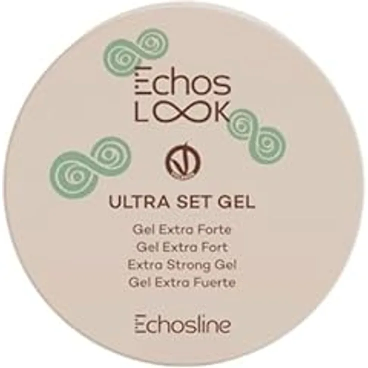 Echos EchoslineLook Ultra Set Gel, extra starkes schnell trocknendes Haarstyling-Gel für langanhaltendes Volumen und Textur