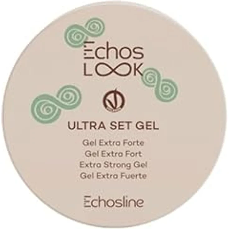 Echos EchoslineLook Ultra Set Gel, extra starkes schnell trocknendes Haarstyling-Gel für langanhaltendes Volumen und Textur