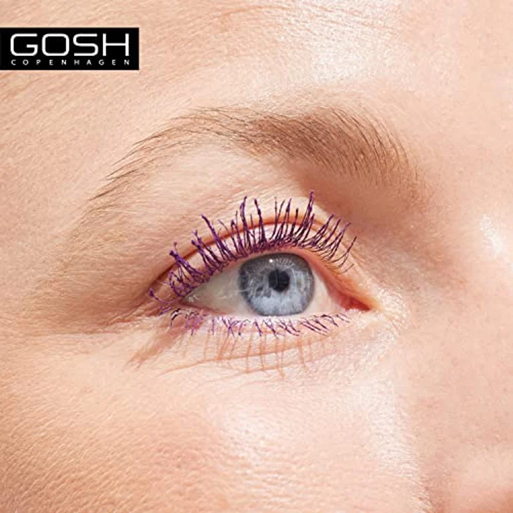 Gosh Boombastic Volumen-Mascara für geschwungene Wimpern, 006 Dusty Violet, 13 ml – Bild 3