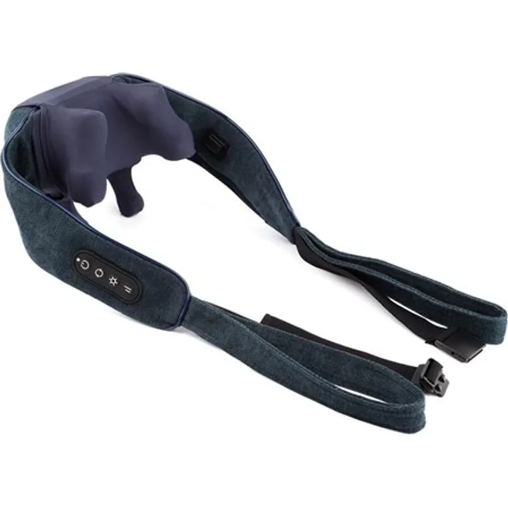 Medivon Hyperion Neck Massager, Shiatsu Nackenmassagegerät mit integrierter Wärmefunktion und zwei Geschwindigkeitsstufen, schwarz