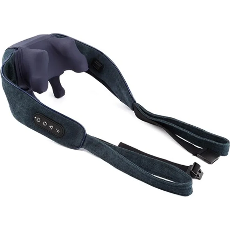 Medivon Hyperion Neck Massager, Shiatsu Nackenmassagegerät mit integrierter Wärmefunktion und zwei Geschwindigkeitsstufen, schwarz