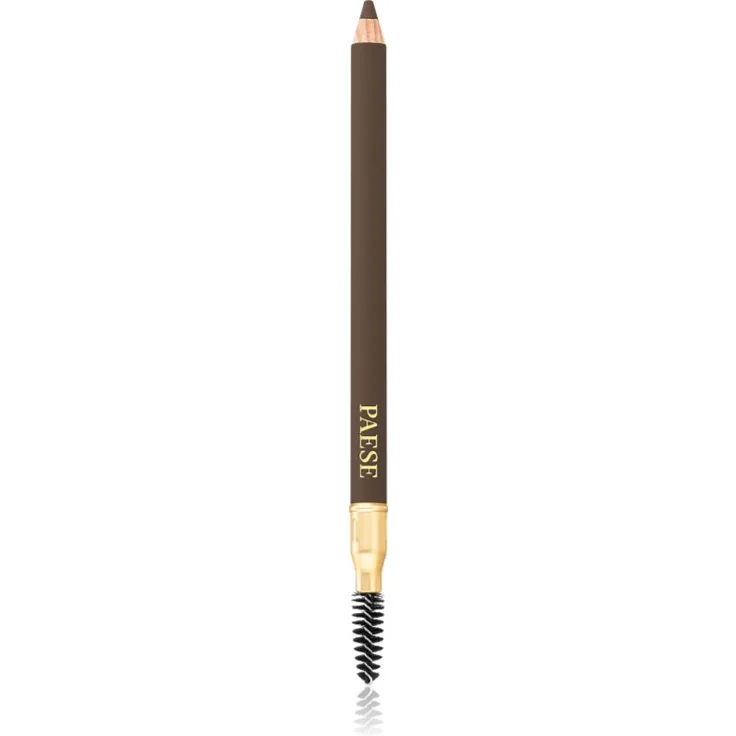 Paese Powder Browpencil Augenbrauenstift, 1,19 g, Farbton Dark Brown, präzise Korrektur und natürliche Wirkung