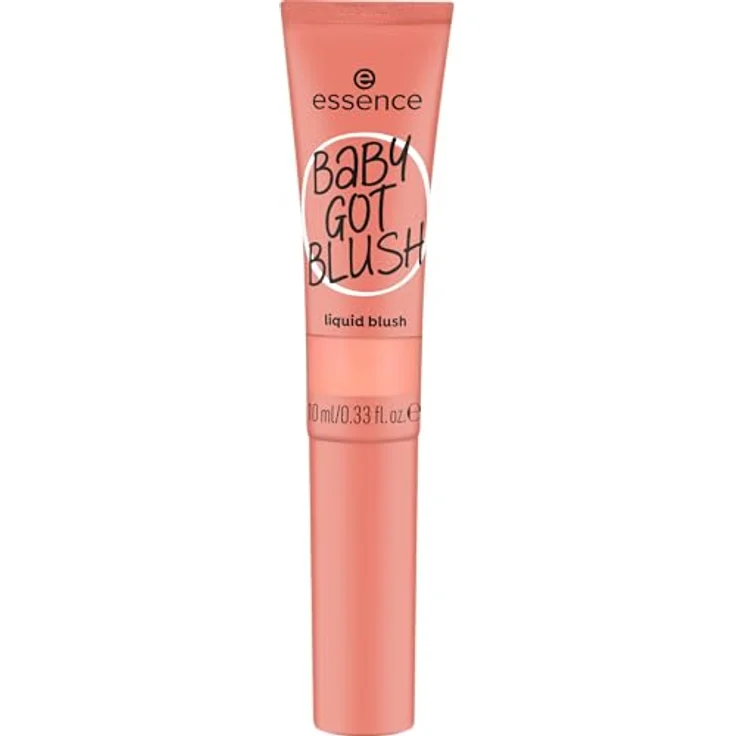 essence cosmetics BABY GOT BLUSH liquid blush, Rouge, Nr. 40, Nude, Expressergebnis, schnelltrocknend, natürlich, vegan, ölfrei, Paraben- und Mikroplastikfrei, 1er Pack (10ml) – Bild 2