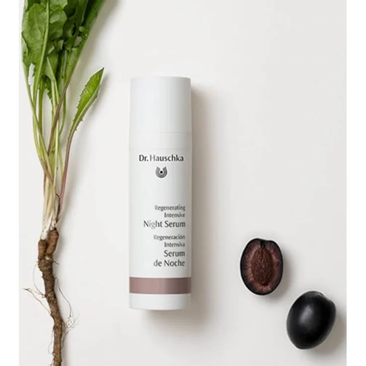 Dr. Hauschka Gesichtsserum, Intensives regenerierendes Nachtserum 30 ml, für reife Haut, spendet tiefenwirksame Feuchtigkeit – Bild 3