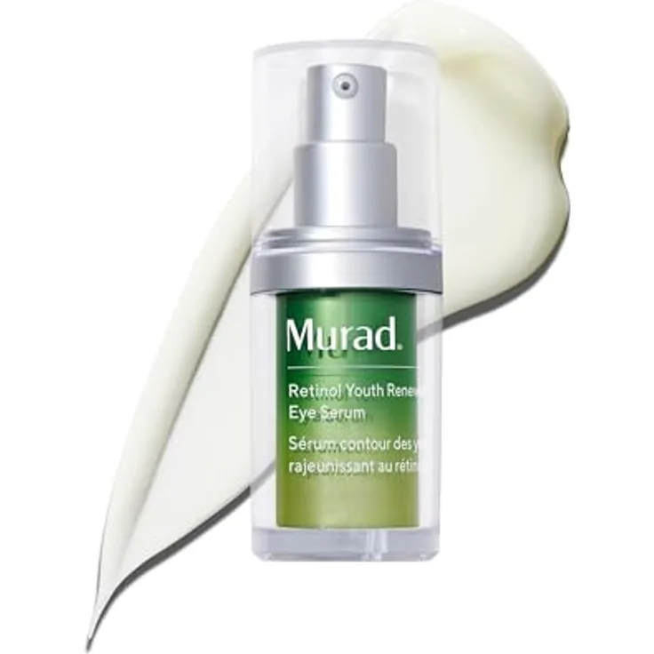 Murad Augenserum mit Retinol Tri-Active Technology, 15 ml, Tag + Nacht, zur Reduzierung von Falten und Krähenfüßen