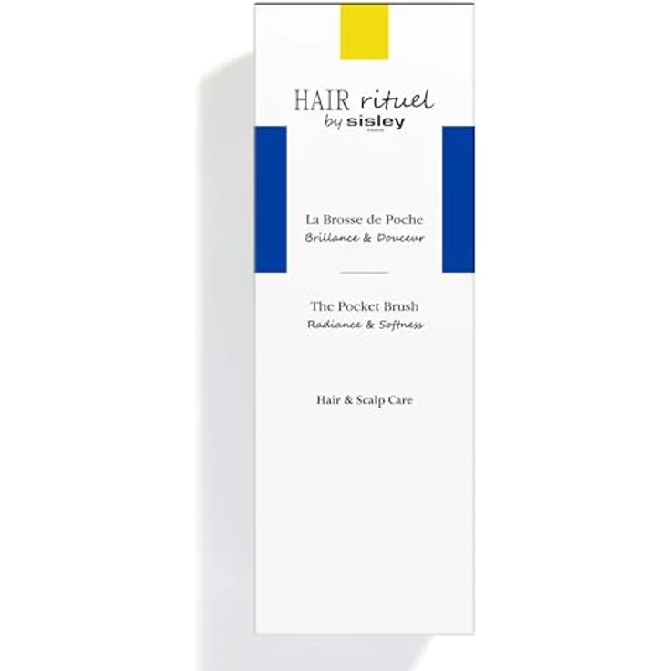 Hair Rituel by Sisley The Pocket Brush Radiance & Softness, Paddlebürste mit Wildschwein- und geschmeidigen Borsten für glänzendes Haar – Bild 4