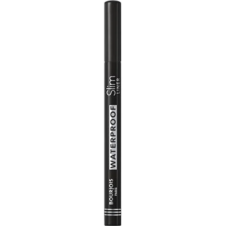 Bourjois Ultra Slim Waterproof Liner, wasserfester Eyeliner in Ultra Black, 1 ml mit ultra-dünnem Applikator für präzise Linien – Bild 1