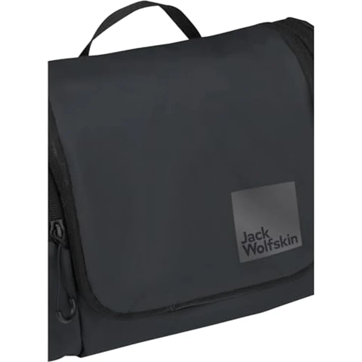 Jack Wolfskin WANDERMOOD WASHBAG, Beauty Case mit 6 Innenfächern, abnehmbarem Spiegel und verstaubarem Aufhängehaken – Bild 5