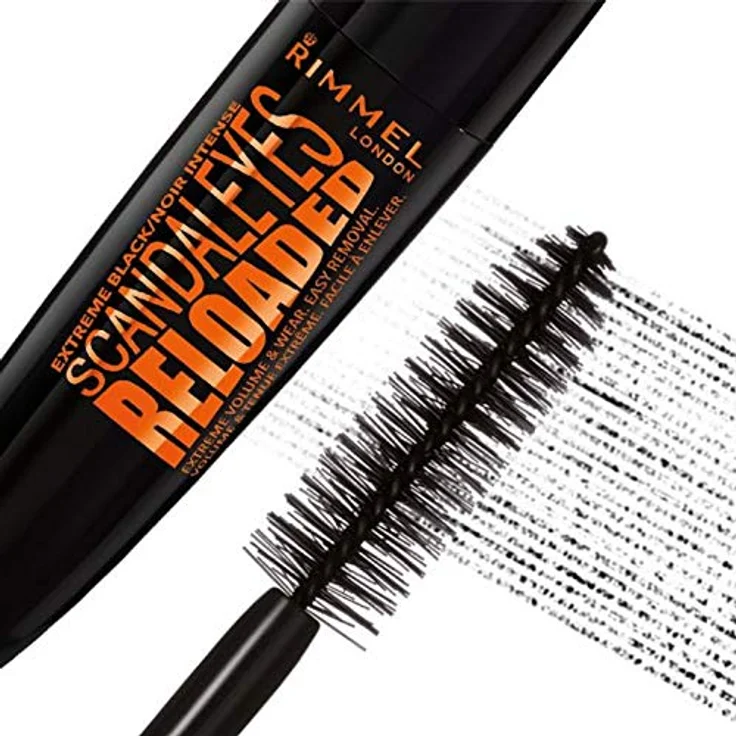 Rimmel Scandal Eyes Reloaded Mascara 003 Extreme Black 12 ml – Bild 6