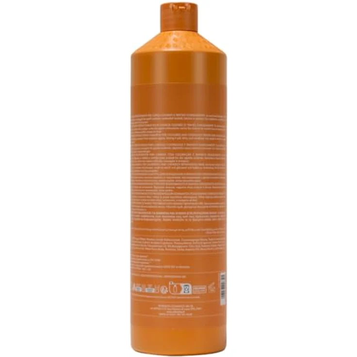 Echos ECHOSLINE Keratin Veg Restructuring Shampoo - Restrukturierendes Shampoo für gefärbtes und chemisch behandeltes Haar, 1000 ml – Bild 2