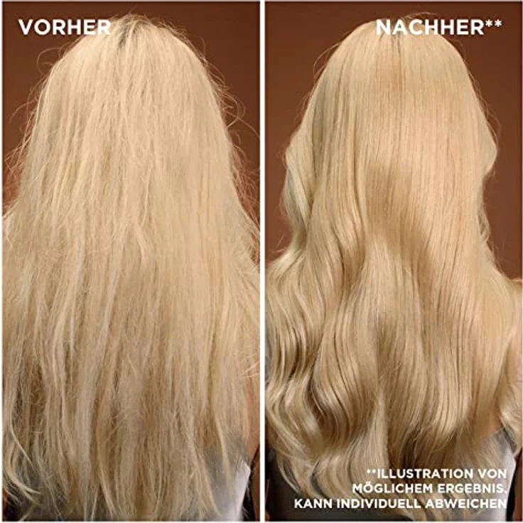 Wahre Schätze Feuchtigkeitsspendende 1-Minute Haarkur für sensible Kopfhaut, Mit Reiscreme und Bio-Hafermilch für ein angenehmes Haarerlebnis, Vegane Formel, 1 x 340 ml – Bild 4