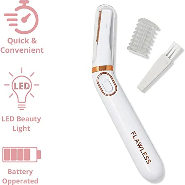 Flawless Elektrischer Epilierer FINISH, 100% natürliche Körperpflege, EU-Stecker – Bild 2