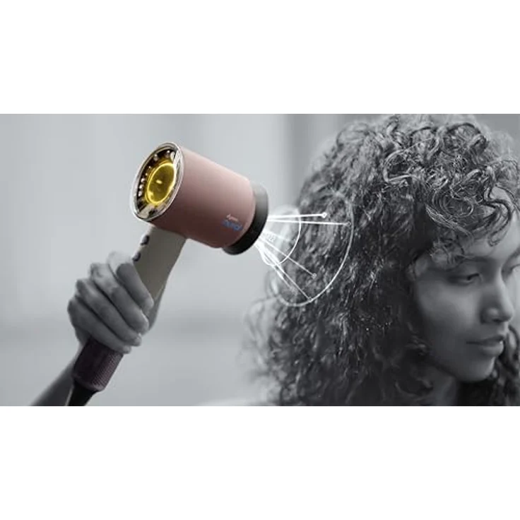 Dyson Supersonic Nural™ Haartrockner, Amber Silk, mit Air Multiplier™ Technologie und intelligenten Aufsätzen für haarschonendes Trocknen – Bild 5