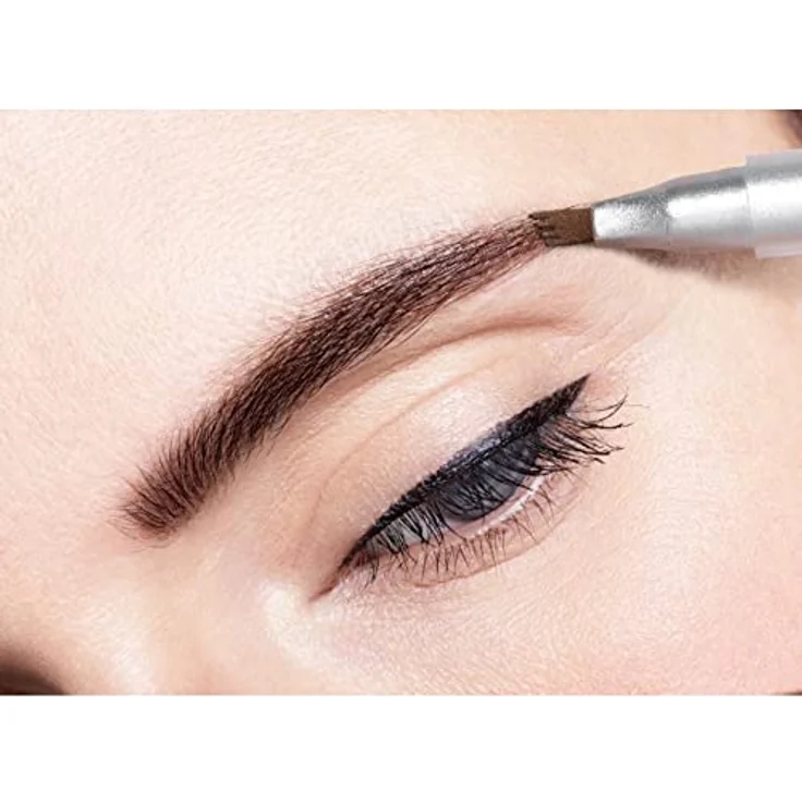 L’Oréal Paris Unbelieva Brow Micro Tatouage Augenbrauenstift, wischfeste Formel mit Dreizack-Spitze, 5 g, 104 - CHATAIN – Bild 3