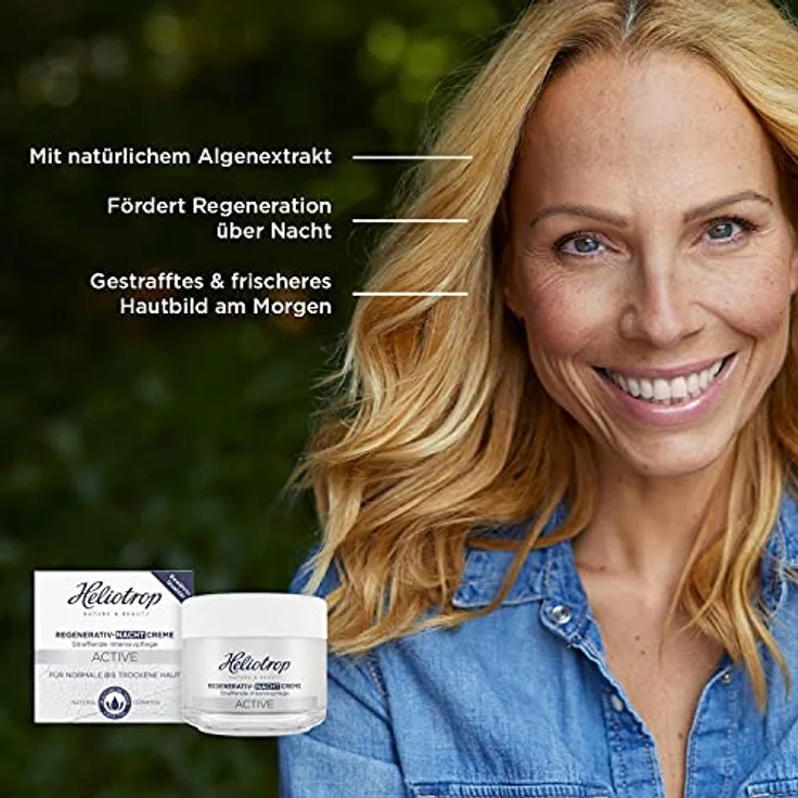 Heliotrop Active Regenerativ Nachtcreme 50 ml – Bild 3