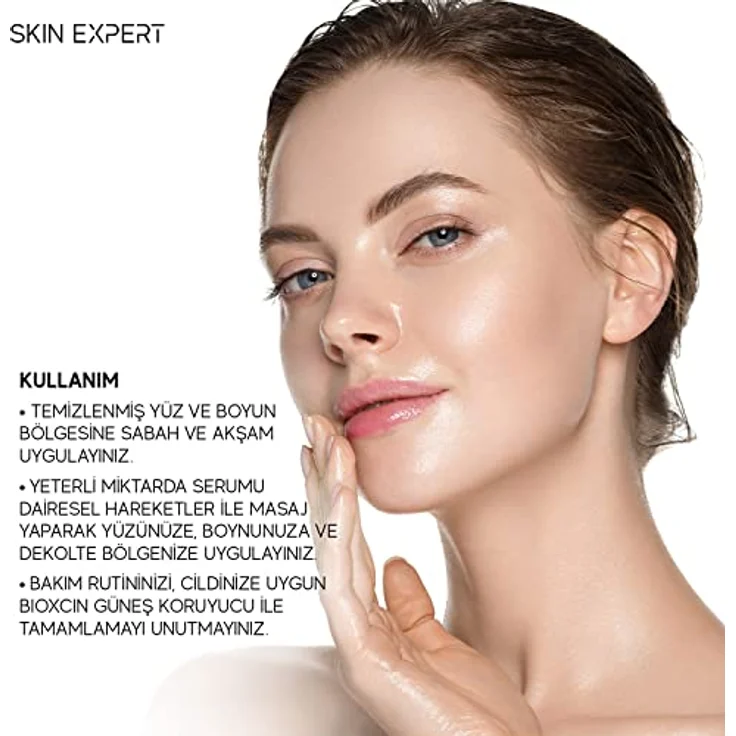 Bioxcin Collagen 5% Anti-Falten-Gesichtsserum, straffungs- und regenerierende Formel mit Retinol und Coenzym Q10, 30 ml – Bild 7