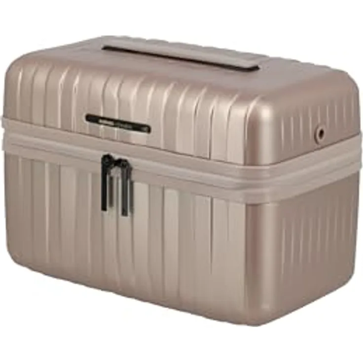 Travelite BARBARA, Beautycase 37 cm aus 100% Polycarbonat in Satin Nude