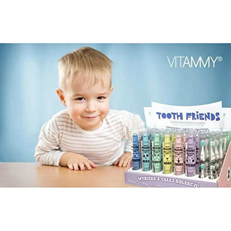 Vitammy Tooth Friends Schallzahnbürste für Kinder, pink-CHIKA, geeignet ab 3 Jahren – Bild 6