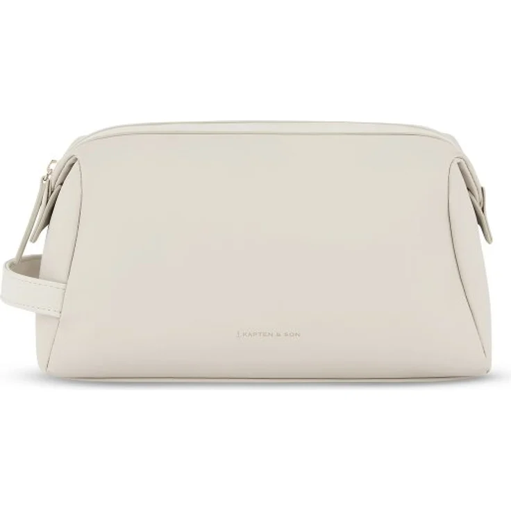 Kapten & Son Windsor Large Kulturbeutel, 32.5 cm, 100% PET, beige, 16.3 cm x 16 cm