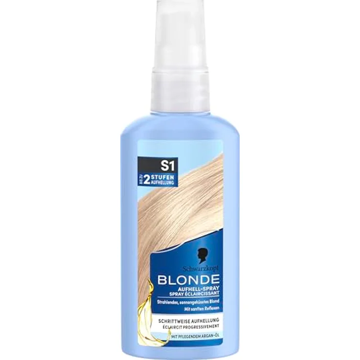 Blonde Aufheller S1 Aufhell-Spray Stufe 3 Aufhellung & Blondierung 125 ml – Bild 2