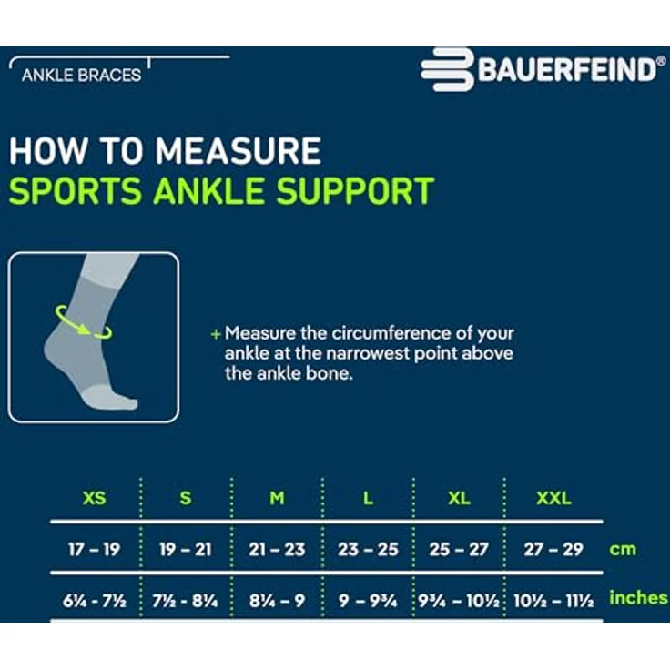 Bauerfeind Sports Ankle Support - die beste Sprunggelenkbandage Größe XXL – Bild 7