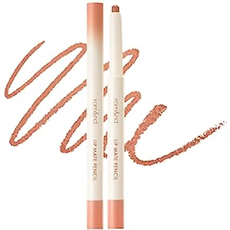 rom&nd Lippen-Mate-Stift, Lippenkonturenstift mit wischfester Textur, 13g, 0.46 oz (03 KAYA BEIGE) – Bild 1
