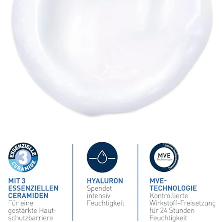 CeraVe feuchtigkeitsspendende Reinigungslotion Reinigungslotion 236 ml mit reinigender Wirkung – Bild 2