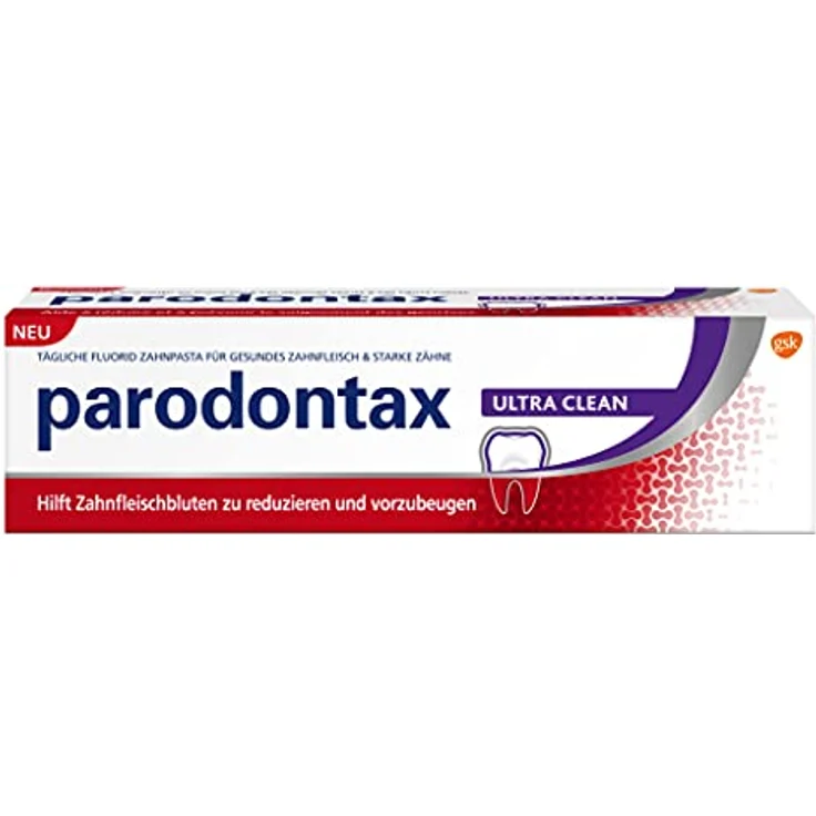 Parodontax Ultra Clean, Tägliche Zahnpasta für Gesundes Zahnfleisch und starke Zähne, 75 ml – Bild 1