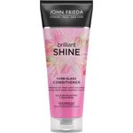 John Frieda Brilliant Shine Farb-Glanz Conditioner - Inhalt: 250 ml - SLS und SLES Sulfatfrei - Silikonfrei - Verstärkt den Glanz