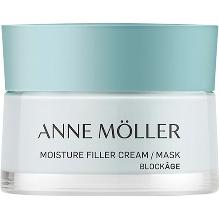 Anne Möller Blockâge Moisture Filler Cream/Mask, Feuchtigkeitsmaske für Damen mit Hyaluronsäure, 50 ml