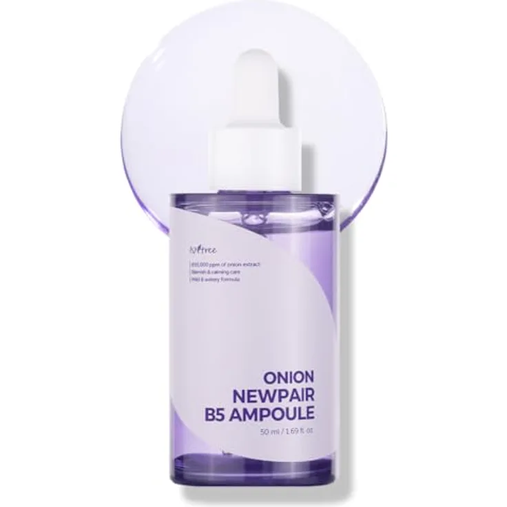 Isntree Onion Newpair B5 Ampoule, 50 ml Gesichtsampulle zur Hautverjüngung und Feuchtigkeitsspende