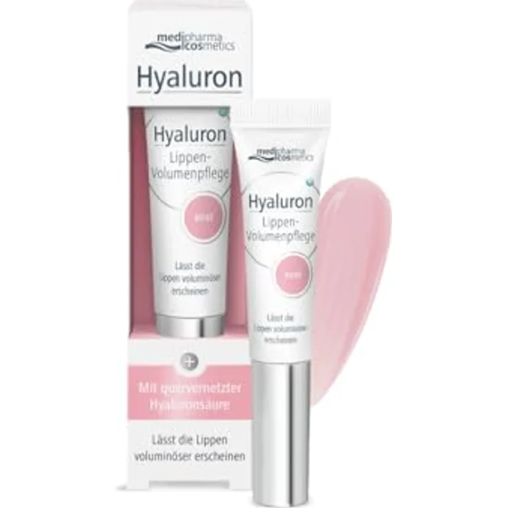 Dr. Theiss HYALURON LIPPEN-Volumenpflege Balsam, 7 ml, intensive Feuchtigkeit und Volumenpflege