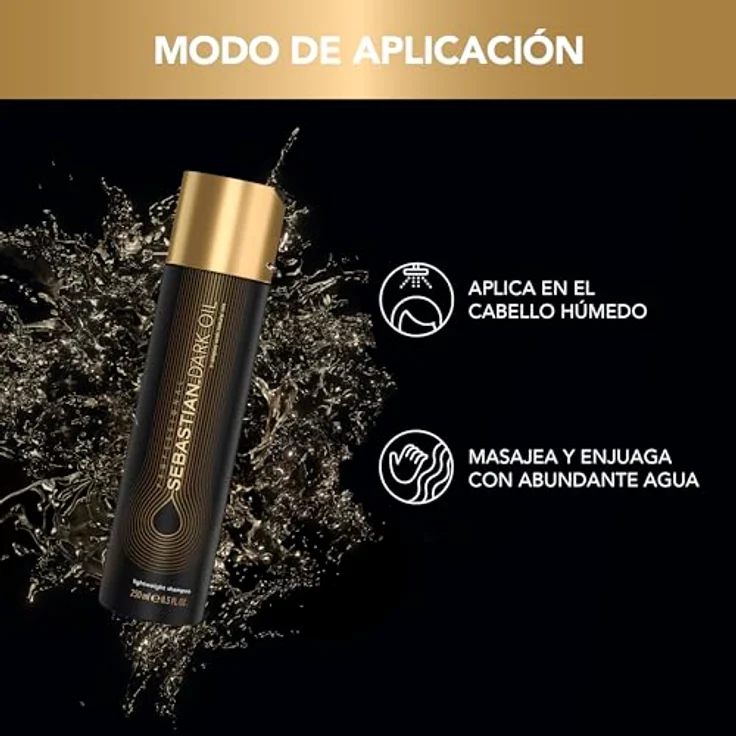 Sebastian Professional Dark Oil Shampoo 250 ml – Bild 3